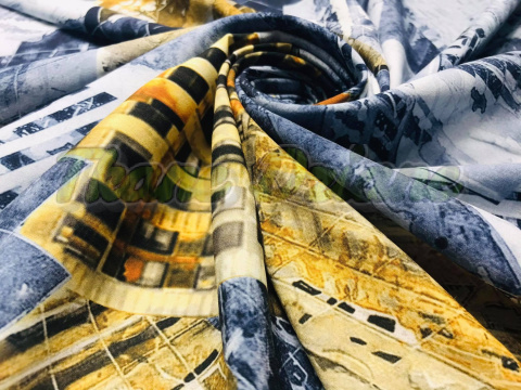 SILKY DRUKOWANY SUPER SOFT GOLDEN NEW YORK SILKY DRUKOWANY SUPER SOFT GOLDEN NEW YORK