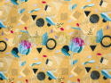 SILKY DRUKOWANY SUPER SOFT WŁOSKI ABSTRAKCYJNY GEOMETRIC PICASSO SILKY DRUKOWANY SUPER SOFT WŁOSKI ABSTRAKCYJNY GEOMETRIC PICASSO