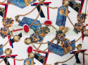 SILKY DRUKOWANY SUPER SOFTRZEMYKI ŁAŃCUCHY VINTAGE D&G NA BIAŁYM SILKY DRUKOWANY SUPER SOFTRZEMYKI ŁAŃCUCHY VINTAGE D&G NA BIAŁYM
