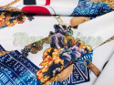 SILKY DRUKOWANY SUPER SOFTRZEMYKI ŁAŃCUCHY VINTAGE D&G NA BIAŁYM SILKY DRUKOWANY SUPER SOFTRZEMYKI ŁAŃCUCHY VINTAGE D&G NA BIAŁYM
