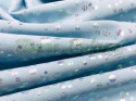 SILKY HOLOGRAFICZNE DUŻE GROCHY NA PASTELOWYM BŁĘKICIE SILKY HOLOGRAFICZNE DUŻE GROCHY NA PASTELOWYM BŁĘKICIE