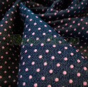 KUPON 1 m JEANS ODZIEŻOWY W RÓZOWY MACZEK