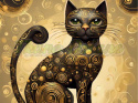 PANEL DRUKOWANY KOT ALA KLIMT NR 17 PANEL DRUKOWANY KOT ALA KLIMT NR 17