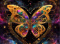 PANEL DRUKOWANY MOTYL KOSMOS NR 10