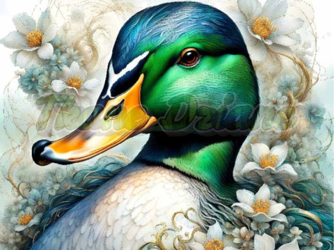 PANEL DRUKOWANY WEDDING BIRD NR 3