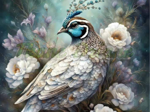 PANEL DRUKOWANY WEDDING BIRD NR 4