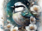 PANEL DRUKOWANY WEDDING BIRD NR 7