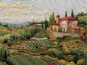 PANEL DRUKOWANY HAFTOWANA TOSKANIA NR 2 PANEL DRUKOWANY HAFTOWANA TOSKANIA NR 2