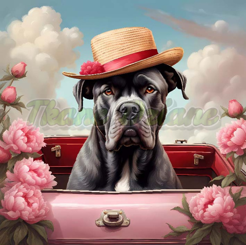 PANEL DRUKOWANY PSY W PODRÓŻY-CANE CORSO NR 12 PANEL DRUKOWANY PSY W PODRÓŻY-CANE CORSO NR 12