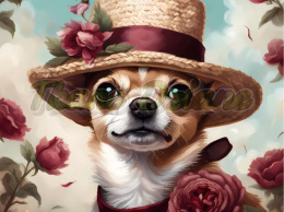 PANEL DRUKOWANY PSY W PODRÓŻY-CHIHUAHUA NR 20