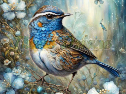 PANEL DRUKOWANY WEDDING BIRD NR 33