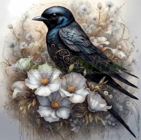 PANEL DRUKOWANY WEDDING BIRD NR 36