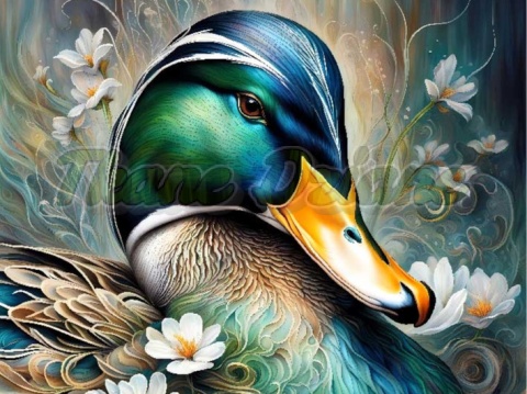 PANEL DRUKOWANY WEDDING BIRD NR 39