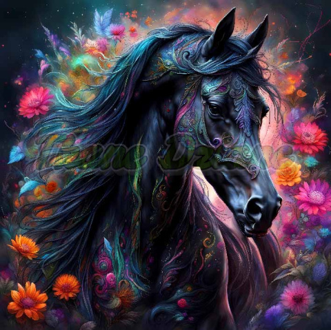 PANEL DRUKOWANY BLACK ANIMAL NR 17