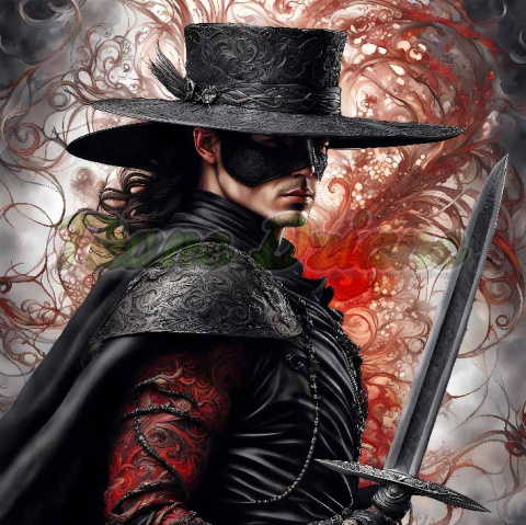 PANEL DRUKOWANY CZŁOWIEK W MASCE NR 5