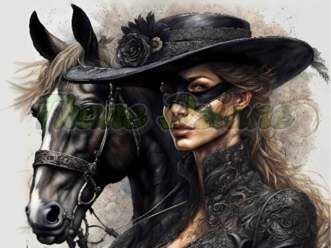 PANEL DRUKOWANY CZŁOWIEK W MASCE NR 10