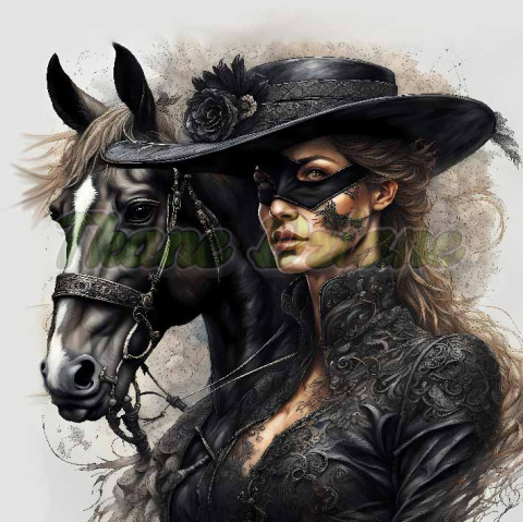 PANEL DRUKOWANY CZŁOWIEK W MASCE NR 10