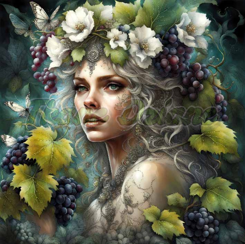 PANEL DRUKOWANY KOBIETA W KWIATACH NR 17