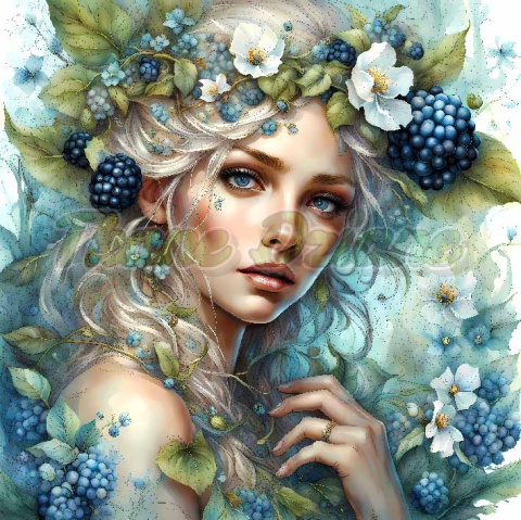 PANEL DRUKOWANY KOBIETA W KWIATACH NR 20