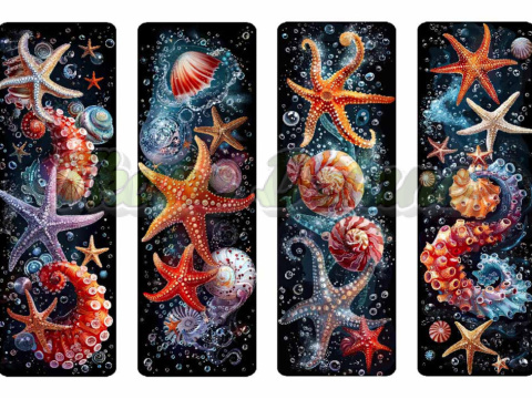 PANEL DRUKOWANY ZAKŁADKI DO KSIĄŻEK -ROZGWIAZDY