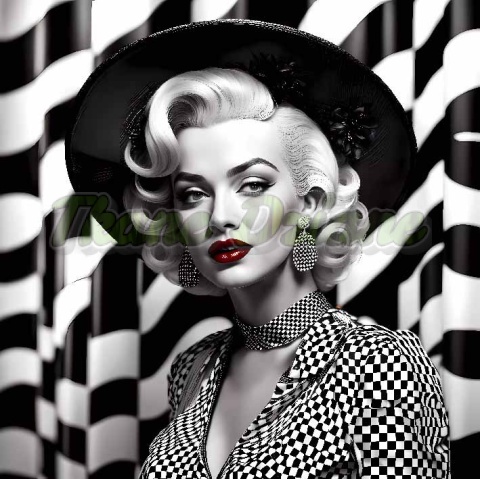 PANEL DRUKOWANY MARILYN NR 10 PANEL DRUKOWANY MARILYN NR 10