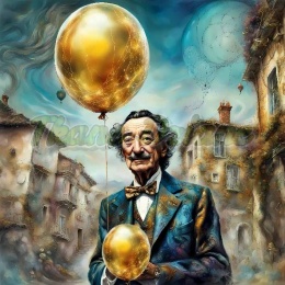 PANEL DRUKOWANY SALVADOR DALI NR 1