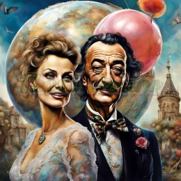 PANEL DRUKOWANY SALVADOR DALI NR 2