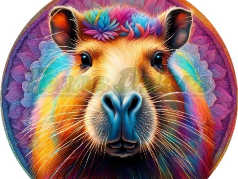 PANEL DRUKOWANY OKRĄGŁY