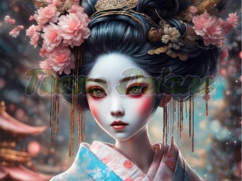 PANEL DRUKOWANY GEISHA NR 1