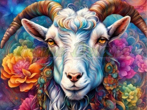 PANEL DRUKOWANY NEONOWY KOZIOŁ NR 20