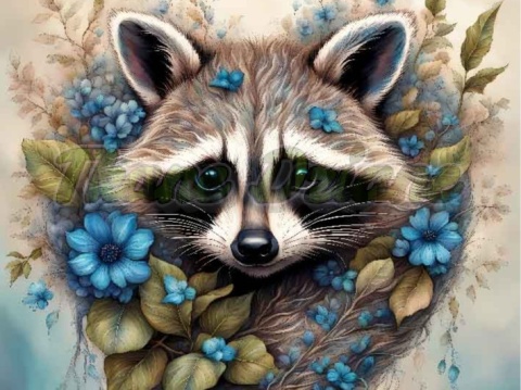 PANEL DRUKOWANY SZOP W KWIATOWYM SERCU NR 13