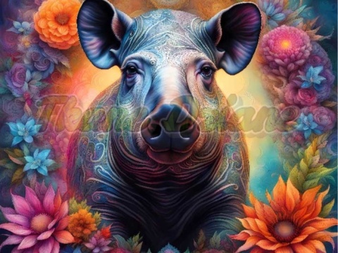 PANEL DRUKOWANY TAPIR NR 1