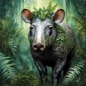 PANEL DRUKOWANY TAPIR NR 4