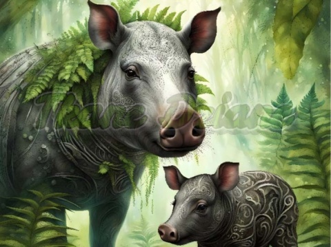 PANEL DRUKOWANY TAPIR NR 5