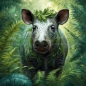 PANEL DRUKOWANY TAPIR NR 8