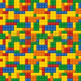 TKANINA DRUKOWANA LEGO NR 1
