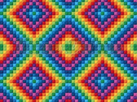 TKANINA DRUKOWANA LEGO NR 5