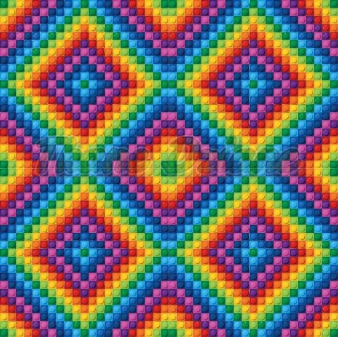 TKANINA DRUKOWANA LEGO NR 5