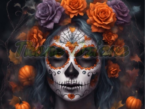 PANEL DRUKOWANY CZASZKA NR 9