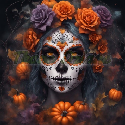 PANEL DRUKOWANY CZASZKA NR 9