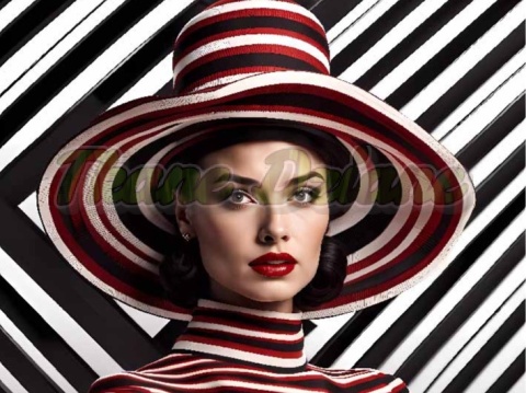 PANEL DRUKOWANY KOBIETY RETRO NR 2