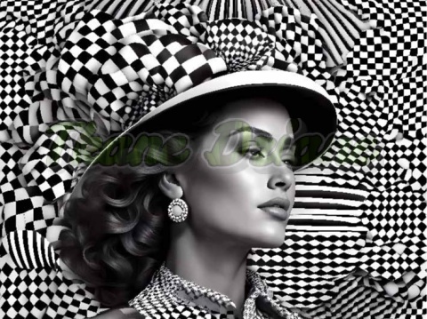 PANEL DRUKOWANY KOBIETY RETRO NR 3