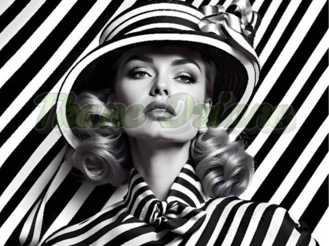 PANEL DRUKOWANY KOBIETY RETRO NR 7