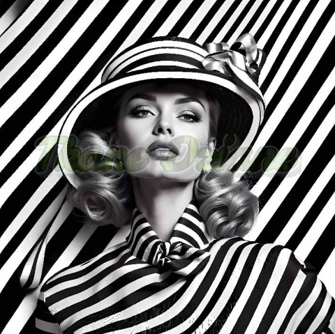 PANEL DRUKOWANY KOBIETY RETRO NR 7