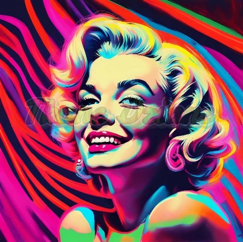 PANEL DRUKOWANY MARILYN MONROE NR 4