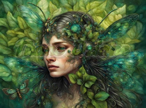 PANEL DRUKOWANY PROSTOKĄTNY POZIOMY/KOSMETYCZKA KOBIETA