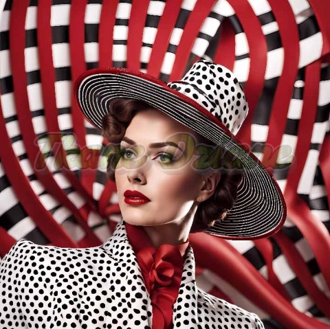 PANEL DRUKOWANY KOBIETY RETRO NR 1