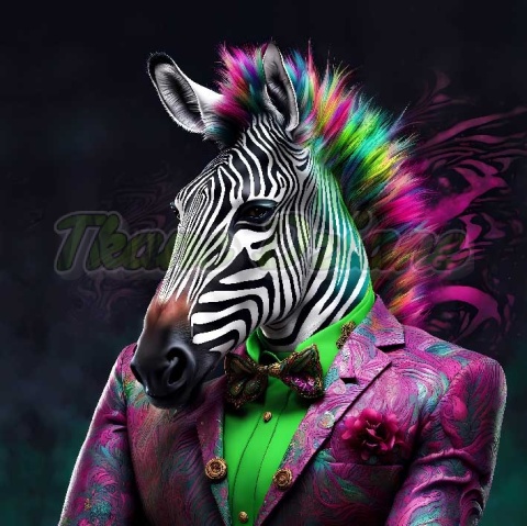 PANEL DRUKOWANY ZEBRA NR 3