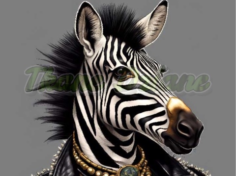 PANEL DRUKOWANY ZEBRA NR 7