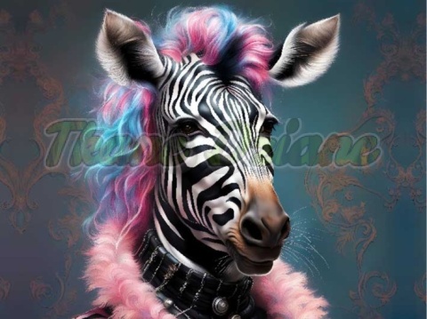 PANEL DRUKOWANY ZEBRA NR 9